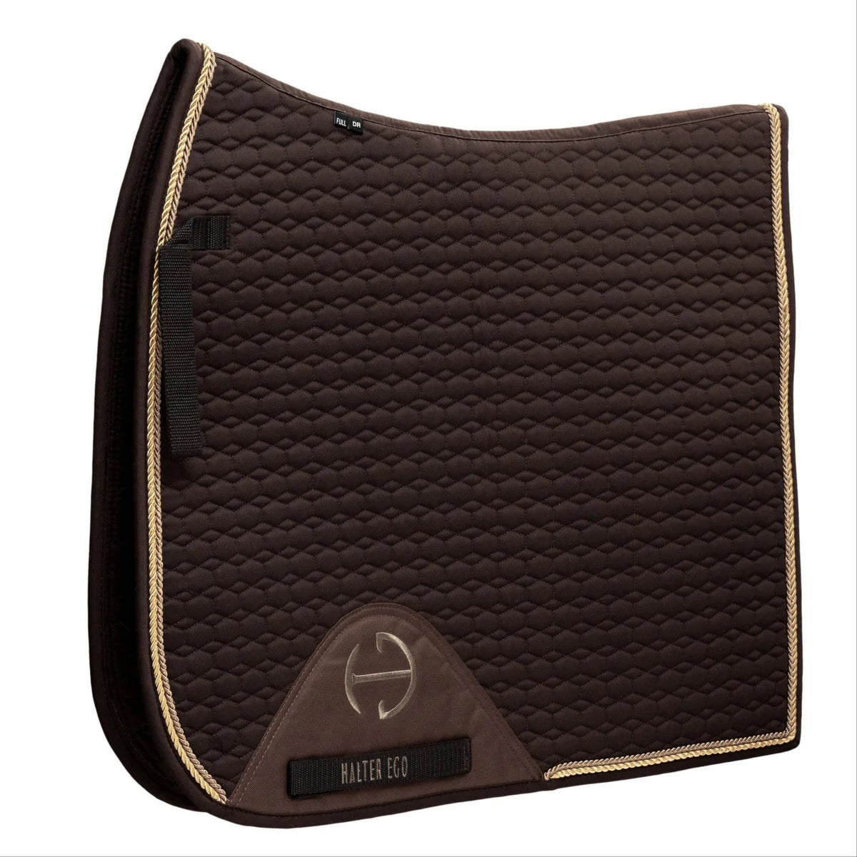 Halter Ego European Cotton Saddle Pad - Chocolate Brown