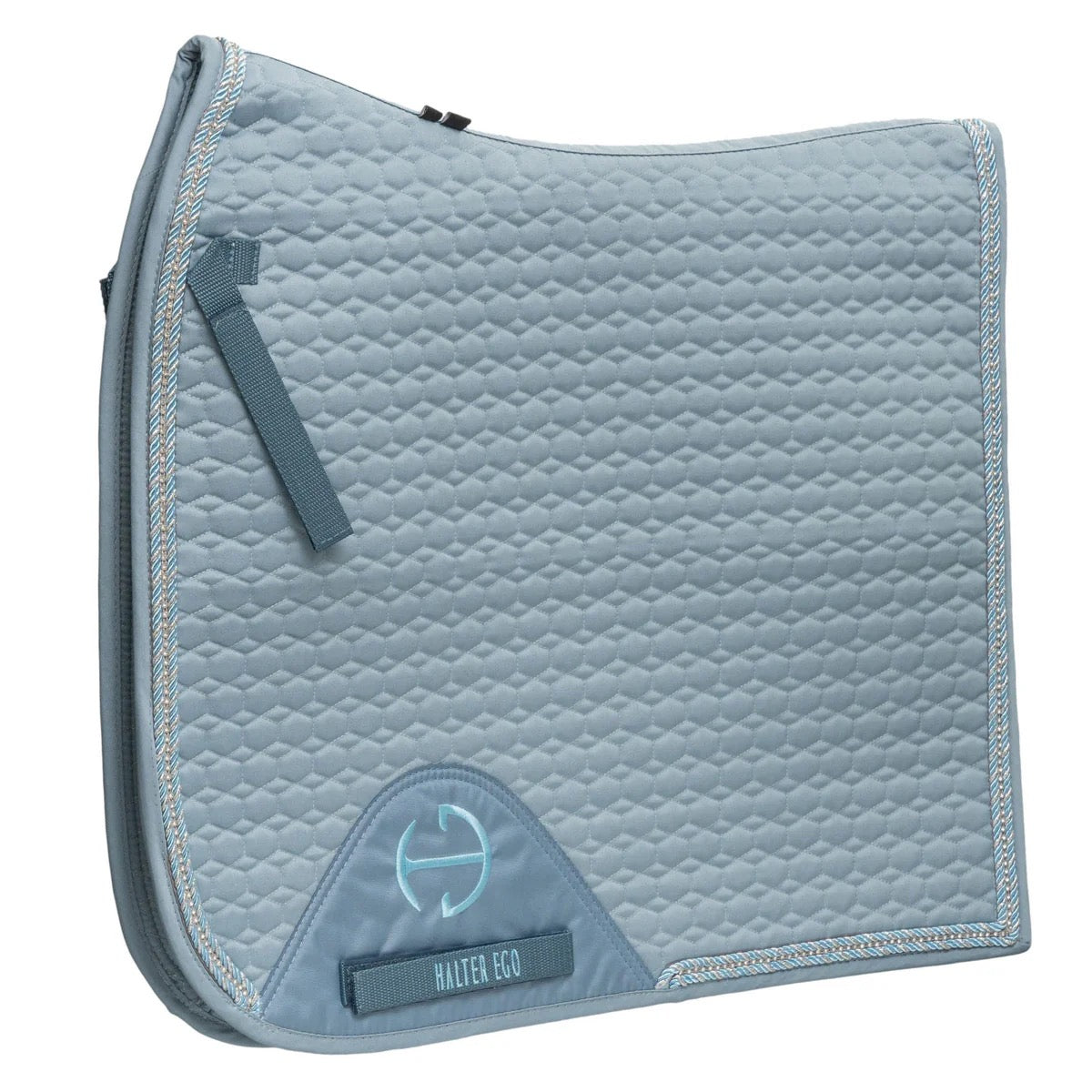 Halter Ego European Cotton Saddle Pad - Sky Blue