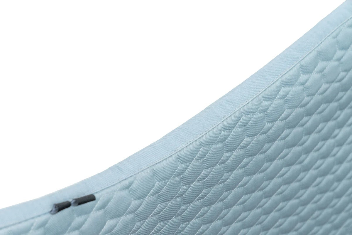 Halter Ego European Cotton Saddle Pad - Sky Blue
