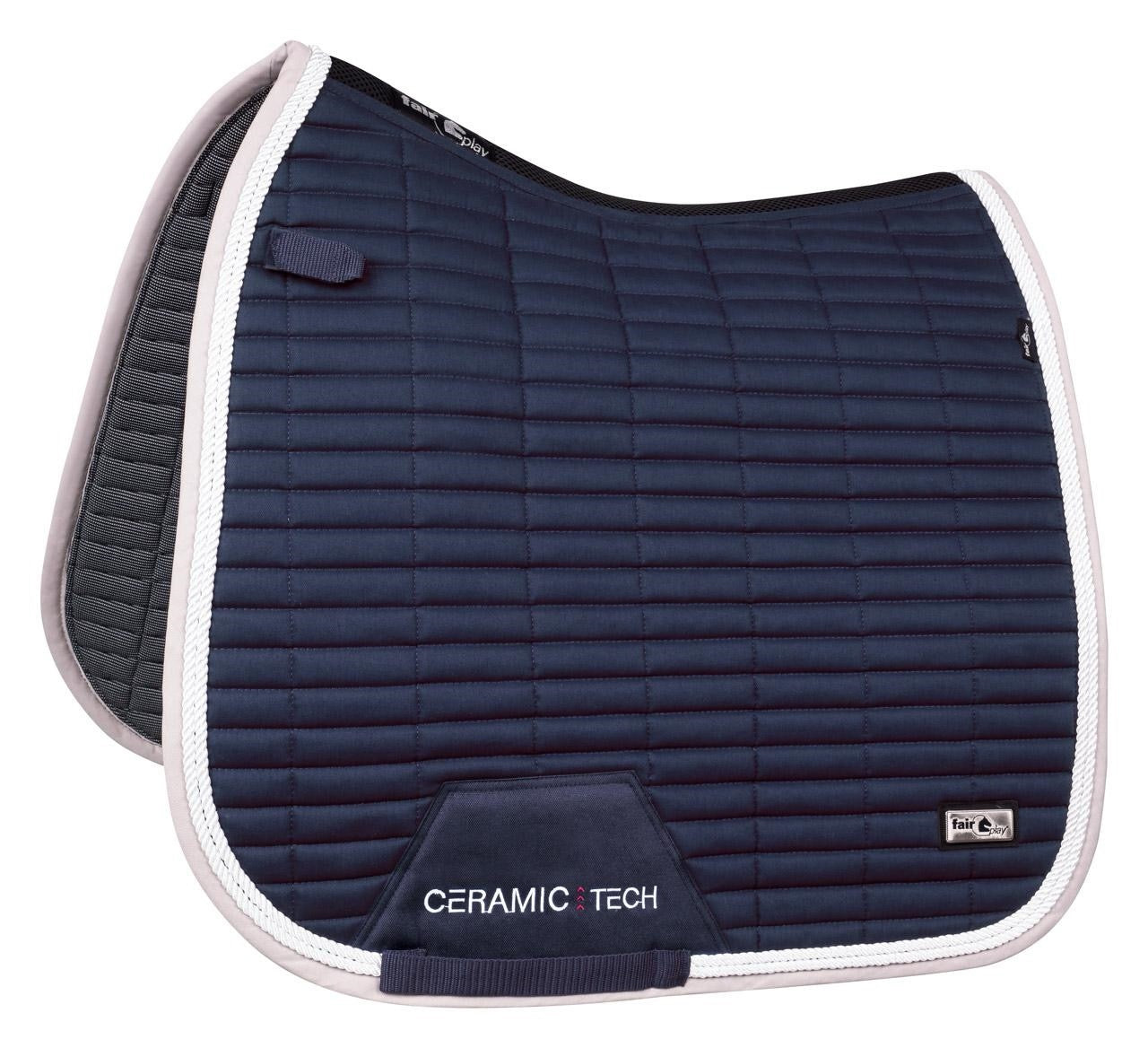 Fair Play Ceramic Quartz Saddle Pad - Navy