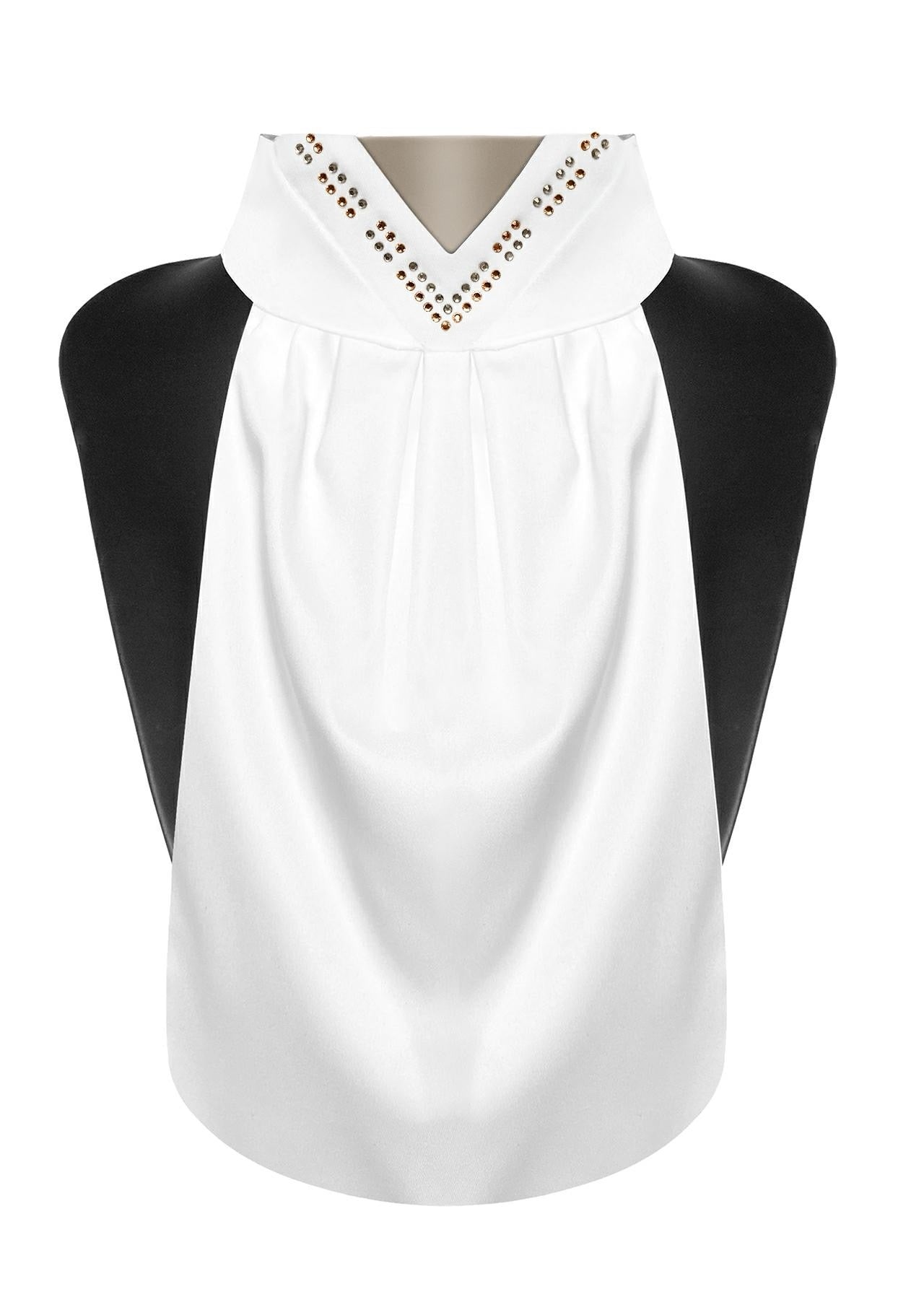 Fair Play Faven VG Stock Tie - Almond Frost