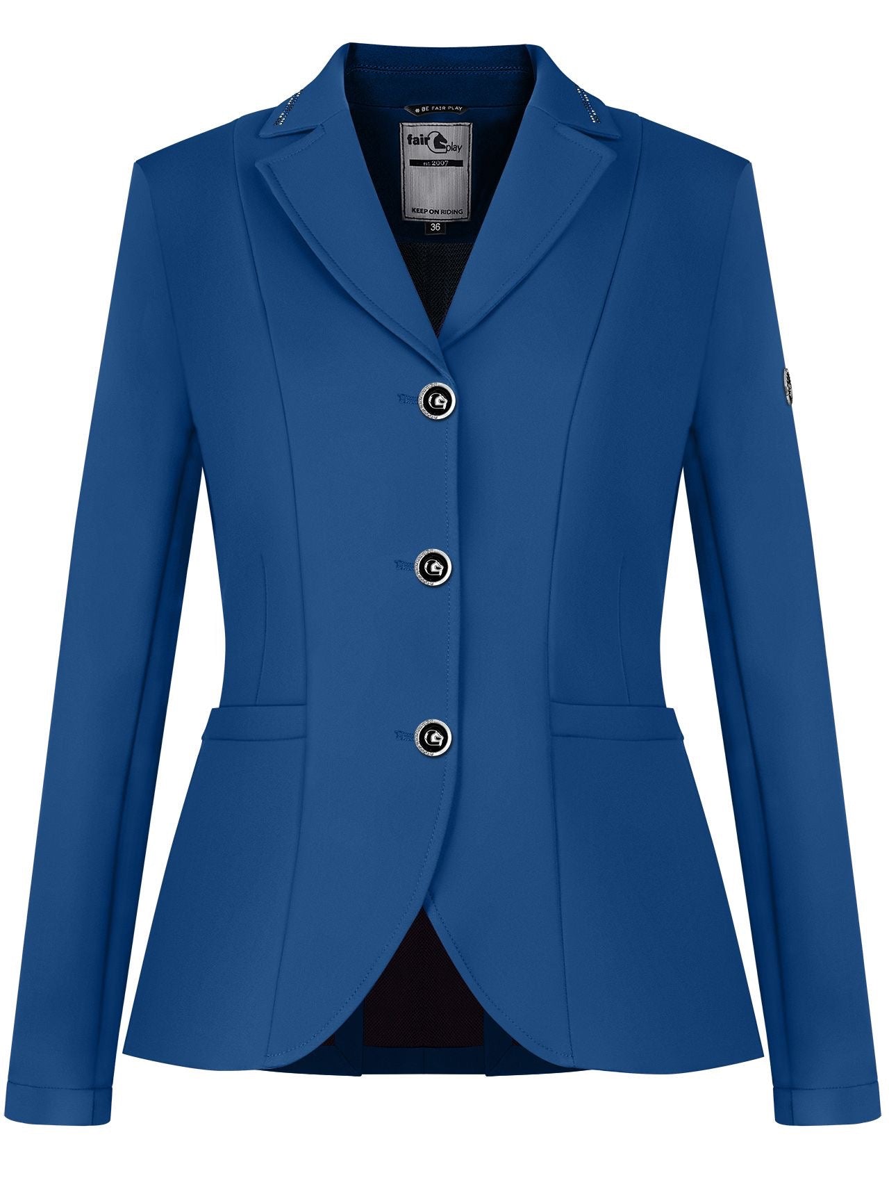 Fair Play Natalie Show Coat - Imperial Blue