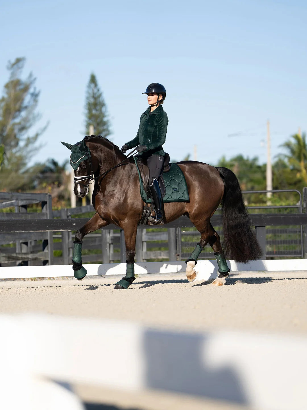 Equestrian Stockholm Bell Boots - Sycamore Green
