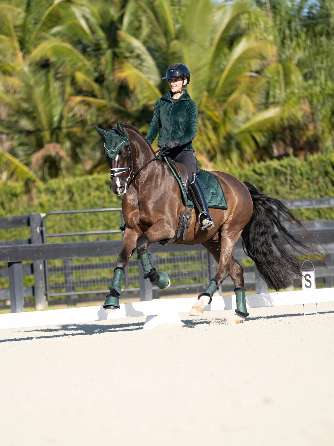 Equestrian Stockholm Bell Boots - Sycamore Green