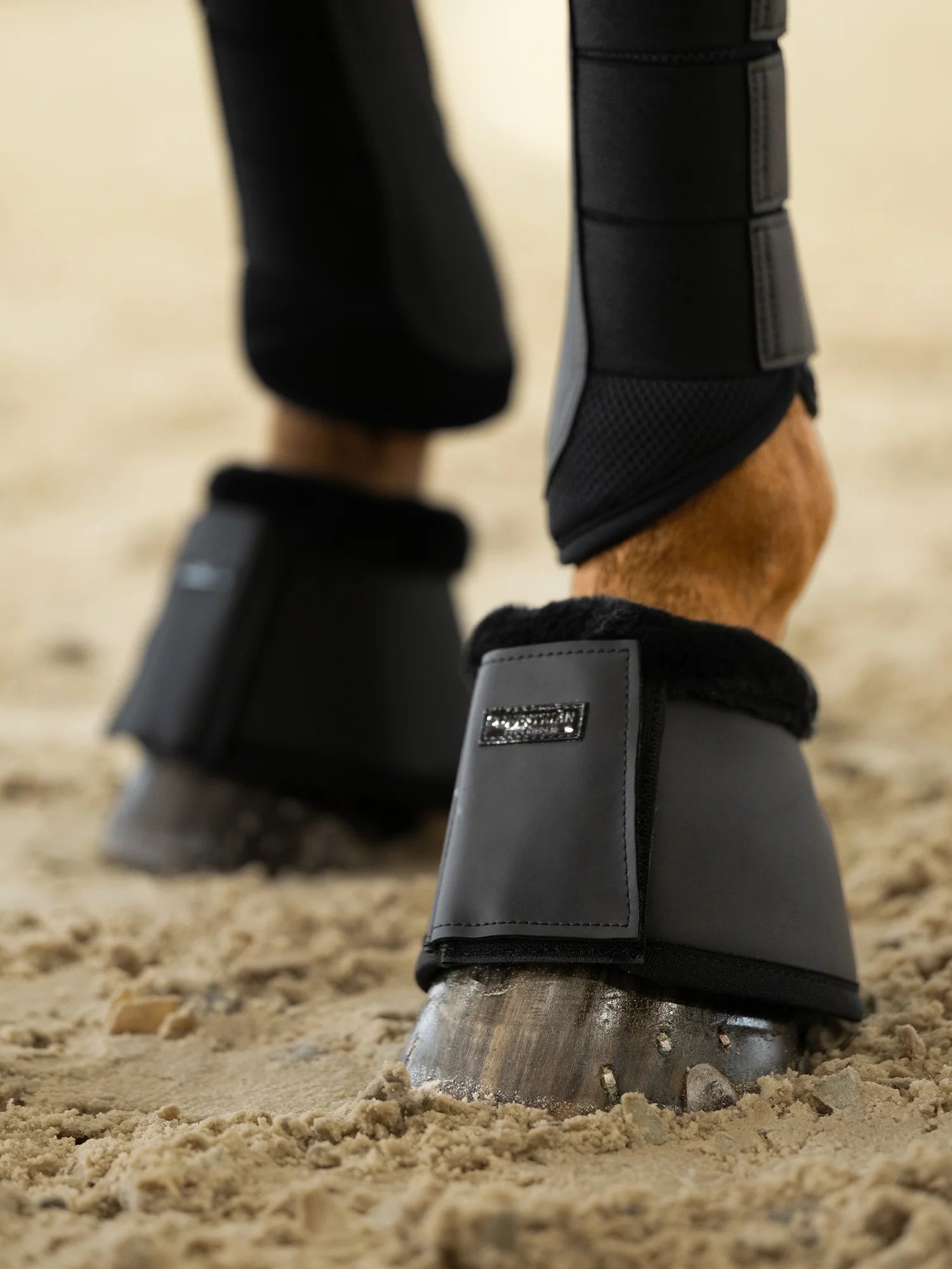 Equestrian Stockholm Bell Boots - All Black
