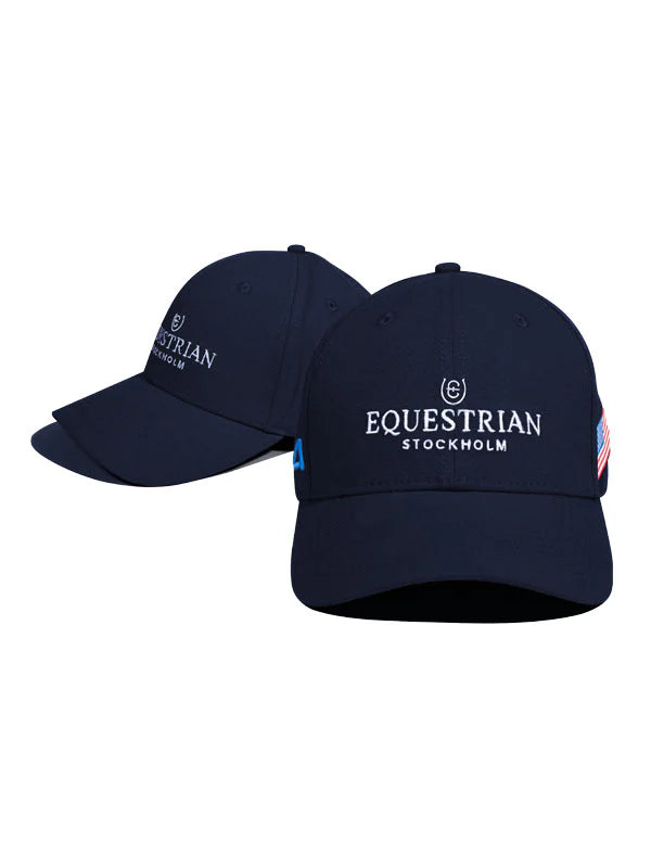 Equestrian Stockholm Navy Cap USA