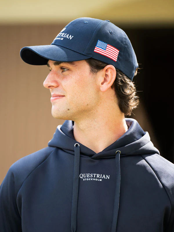 Equestrian Stockholm Navy Cap USA