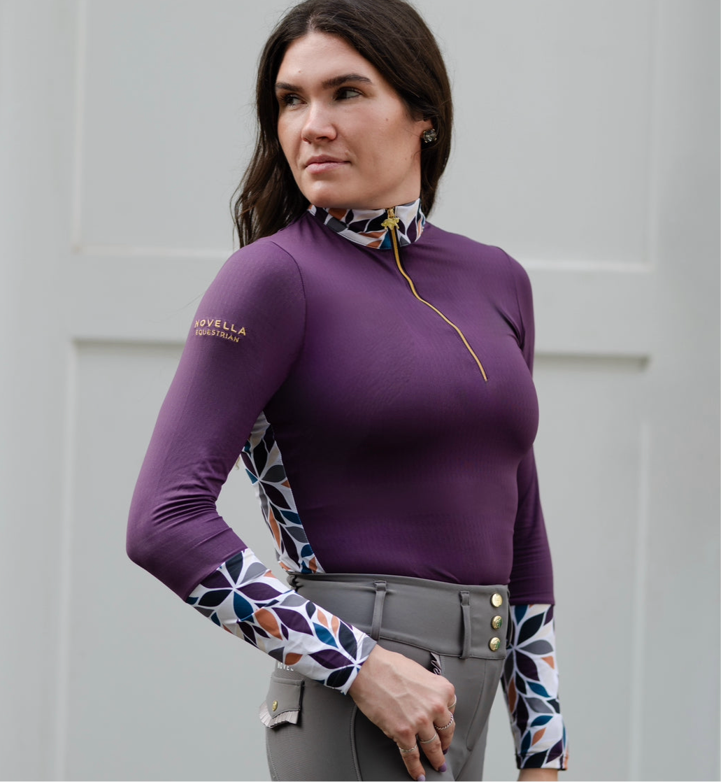 Novella Estrella LS Shirt - Purple