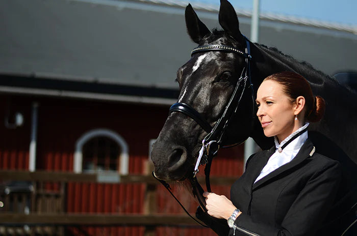 Equestrian Stockholm Stock Tie - Black Edition