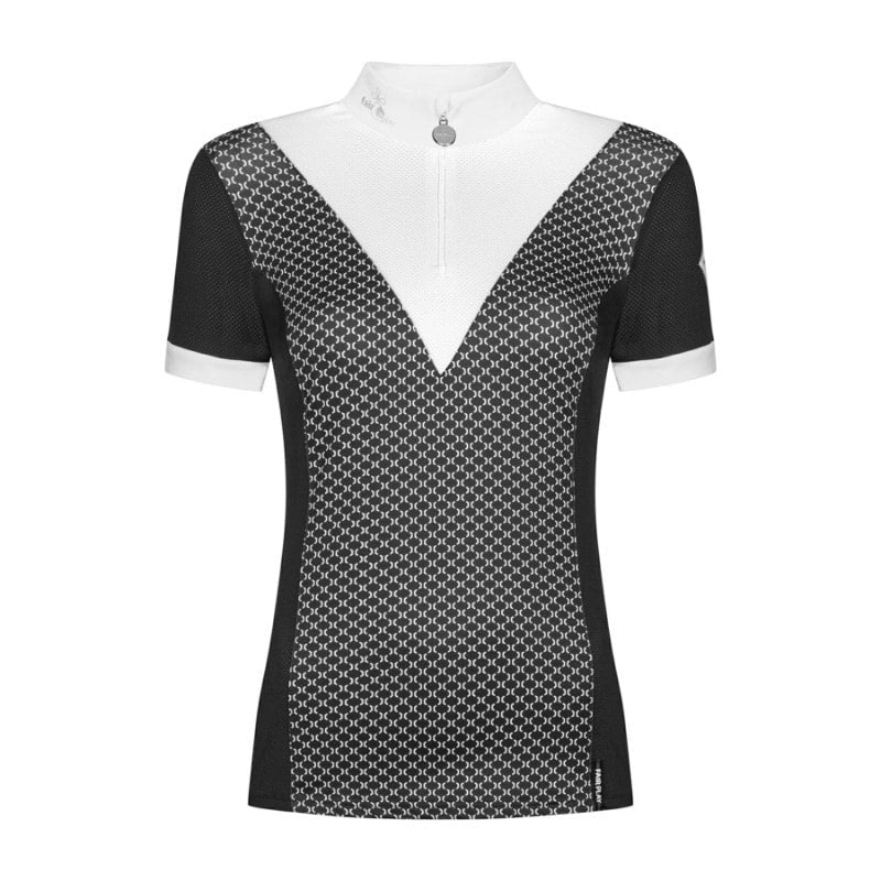Fair Play Jana Functional Competition Short Sleeve Shirt - Black Size XL/42