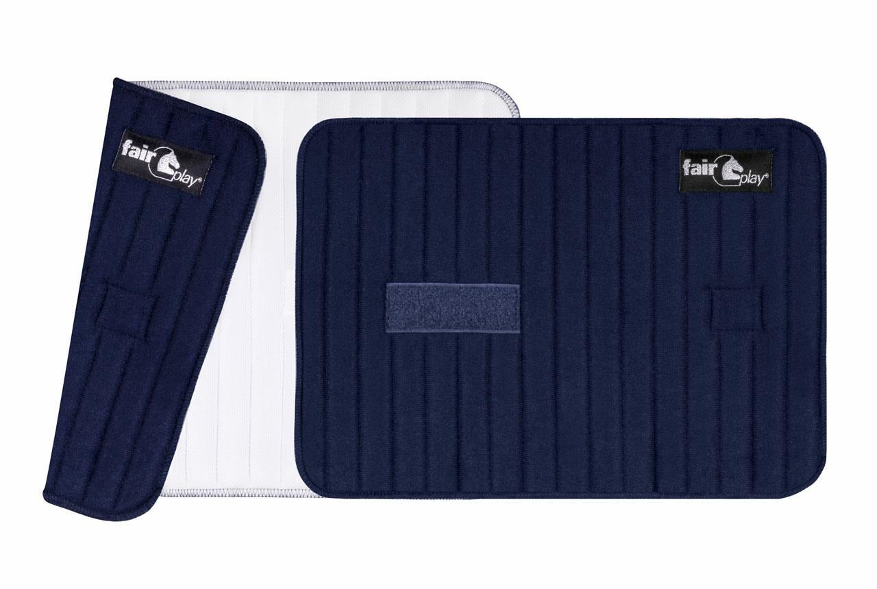 Fair Play Under Bandages - Navy/White