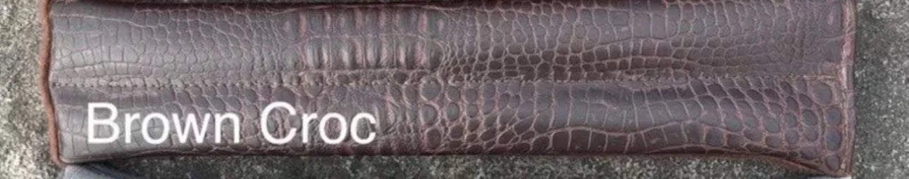 Bit and Bee Noseband Pads - Faux Leather