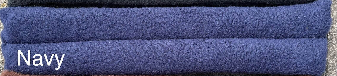 Bit and Bee Noseband Pads - Fleece