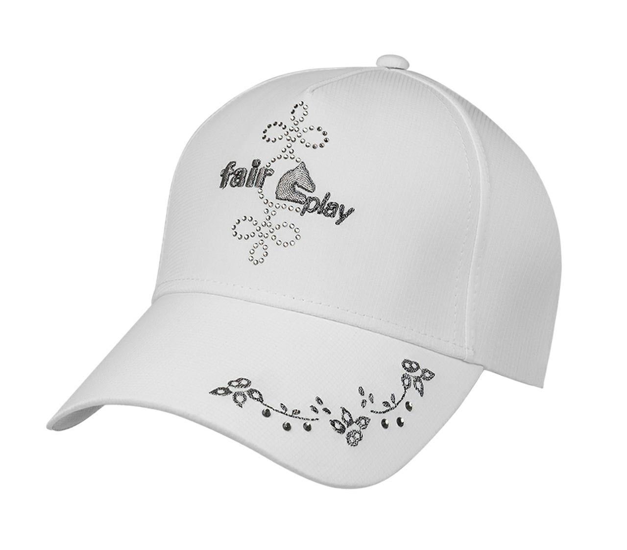 Fair Play Antila Fleur Baseball Cap - White