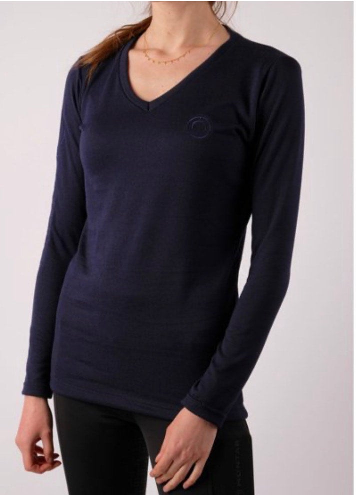Montar June V Knit - Navy