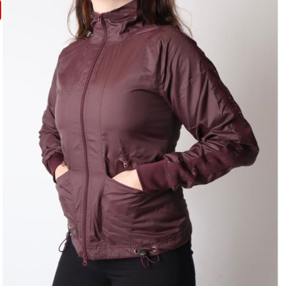 MontarJoann Nylon Jacket - Plum Size-Medium