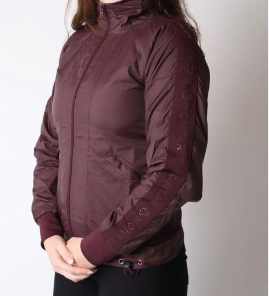 MontarJoann Nylon Jacket - Plum Size-Medium