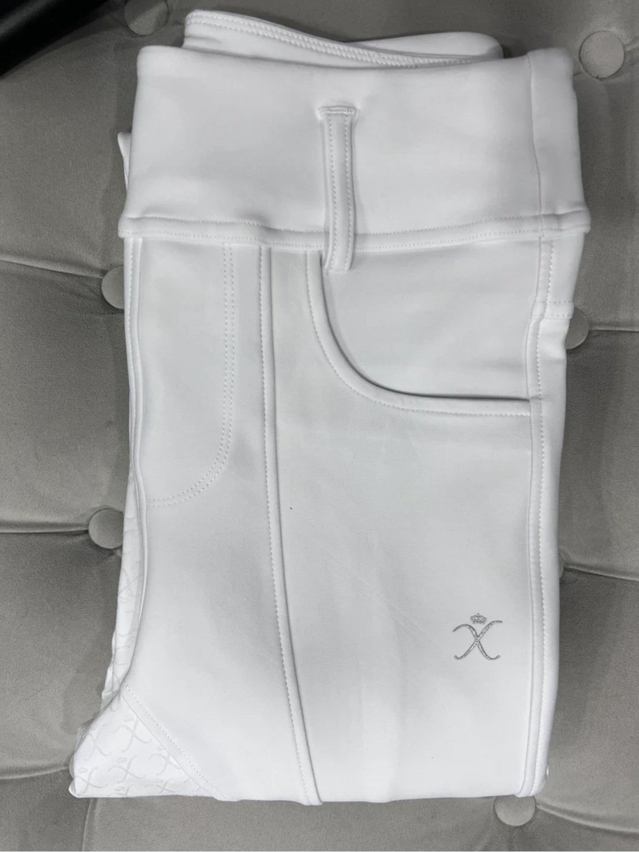 X- Factor White Compression Breeches