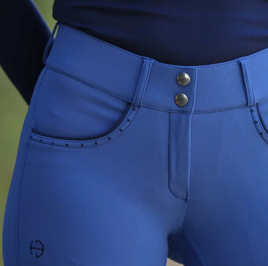 Halter Ego Crystal Evolution Breeches - Delft Blue