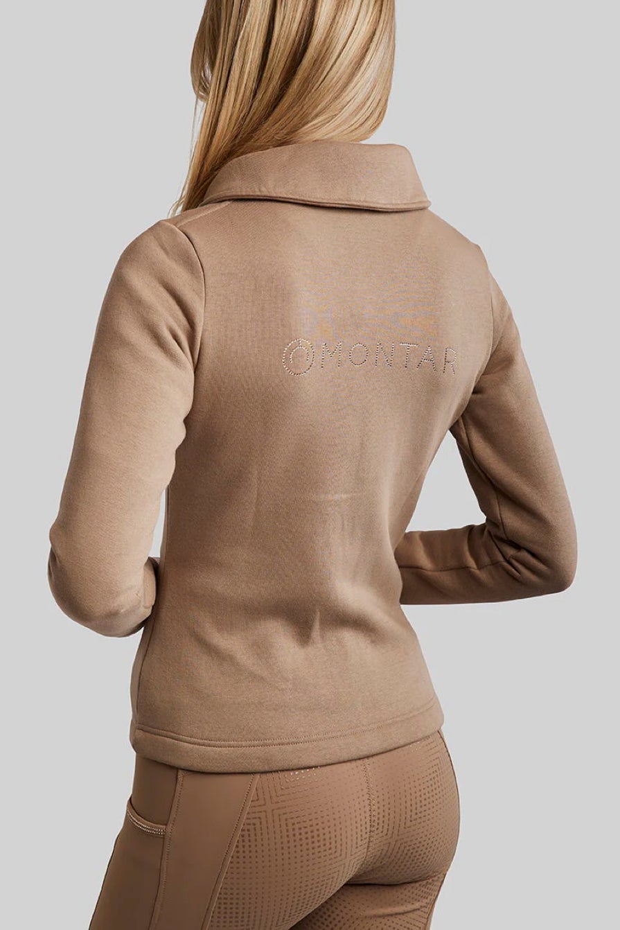 Montar MoNaja Full Zip Sweatshirt - Latte